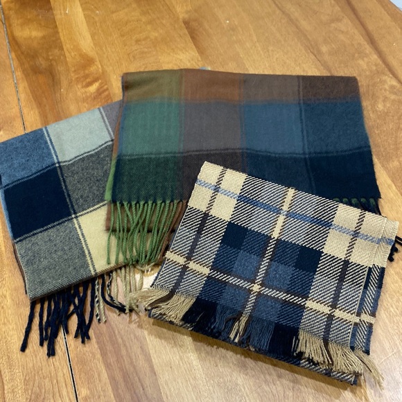 Accessories - NWOT.  Set of 3, plaid scarves.